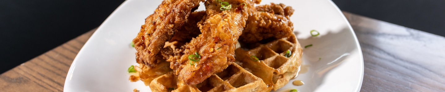 chicken and waffles